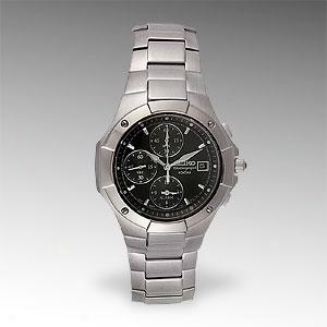 Seiko Men's Stainless Steel Chronograph Sna341