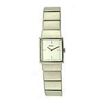 Seiko Women's Square Steel Bracelet Watch Sxjt71