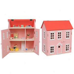 Snetron Sweet Multi-level Pink Dollhouse