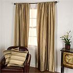 Set Of 2 100% Silk Safari Window Panels