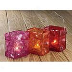 Set Of 3 Warmton eFiberglass Luminaries