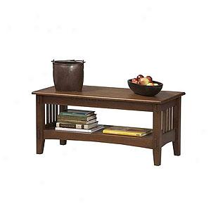 Shaker Dark Brown Coffee Table