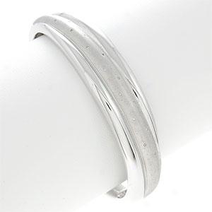 Silver 0.10 Cttw. Diamond Cuff Bracelet