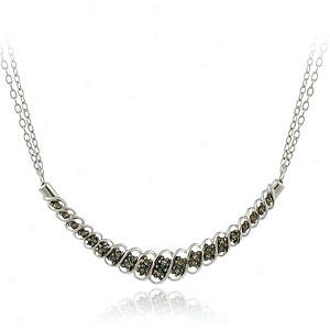 Silver 0.62 Cttw. Diamond Necklace