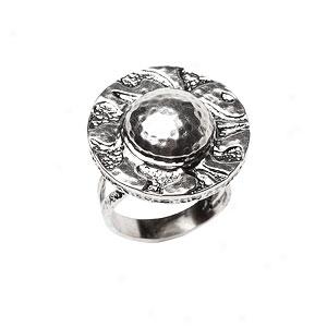 Silver Oxidized Ring