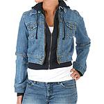 Smith's American 1-pc Jean Jacket With Hoodie