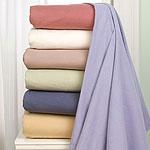 Sofy Plesaures Solid Flannel Sheet Set