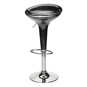 Spectra Black Air Lift Swivel Stool