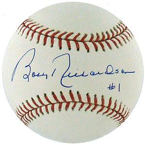 Steiner Bobby Richardson Mib Signed Baseball