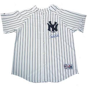 Steiner Derek Jeter Home Replica Yankee Jersey