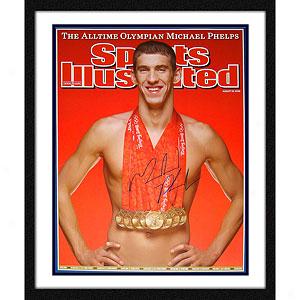Steiner Phelps Sports Illustrated Signed Print