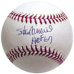 Steiner S Musial Signed Mlb Inscripted Baseball