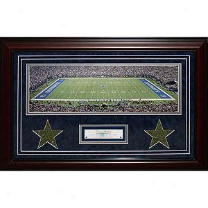 Steiner Texas Stadium Framed Turf Collage