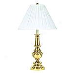 Stiffel Traditional 32 Brasw-plated Table Lamp