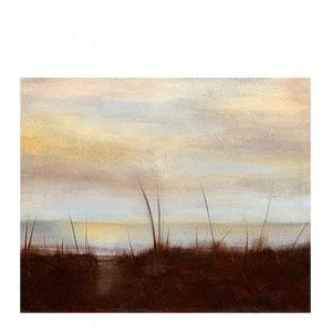 Sunise Stroll Iv Wrapped Canvas Print