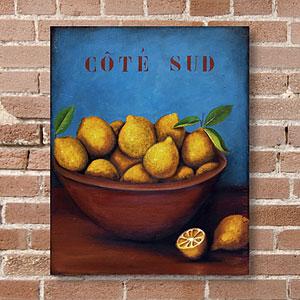 Sur La Table Lemon Outdoor Canvas Print