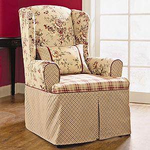 Sure Fit Lexington Winf Chair Slipcover