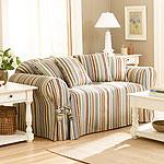 Sure Fit Portsmouth Stripe Slipcover