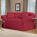 Sure Fit Stain & Wrinkle Resistant Twill Slipcover