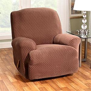 Sure Fit Stretch Chocokaye Recliner Slipcover