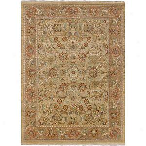 Surya Gold Traditional Hand Knotted Wool Rug