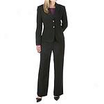 Taharl By Arthur S. Levine Petite Black Pantsuit