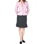 Tahari By Arthur S. Levine Petite Pink Skirt Suit