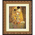 The Kiss (le Baiser / Il Baccio), 1908 Framed Art