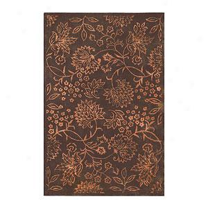 The Rug Market Fresh Brown Hand Tufted Wool Rug