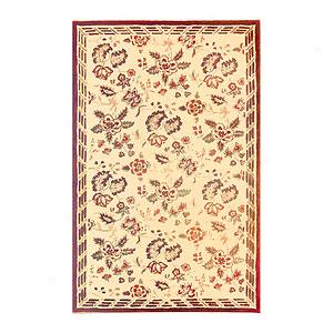The Rug Market Persian Roses Hand Tufted Wool Rug