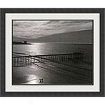 The Scripps Pier, 1966 Framed Print, Ansel Adams