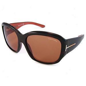 Tom Ford Womens Serena Oversized Sunglasses