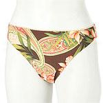 Tommy Bahama Brown Floral Hipster Swimwear Bottoms