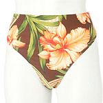 Tommy Bahama Brown Floral Swimwear Bottoms