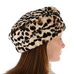 Toppers Faux Cheetah Hat