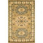 Trans-ocean Ottoman Hand-knotted Pure Wool Rug