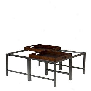 Tray Top Bunching Table Set