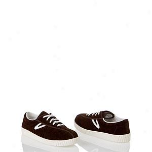 Tretorn Preschool Nylite Java Brown Suede Sneaker