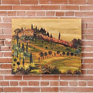 Tuscan Home 16 In X20 In Canvas Print