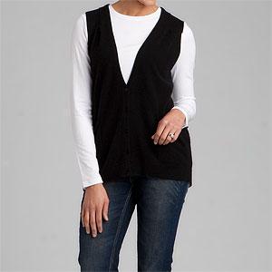 U-knit Sleeveless Cashmere Sweater Vest