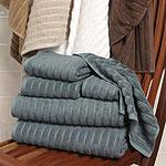 Urban Rib 6pc Jacquard Towel Ensemble