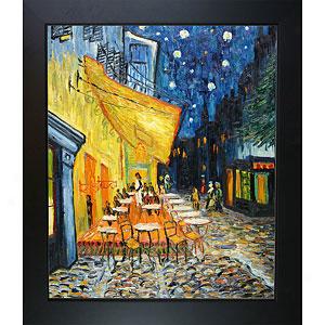 Van Gogh Cafe Terrace At Night Oil Painting