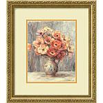 Vase D'anemones Framed Arr Impression By Renoir