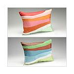 Velvet Modern Set Of Two Decorative Pillows