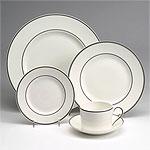 Vera Wang By Wedgwood Blanc & Noir Place Setting