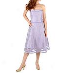 Vrra Wang Light Purple Strapless Short Gown