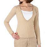 Vertigo Silk &C ashmere Long Sleeve V-neck Sweater