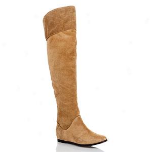 Via Spiga Georgia Suede Over-the-knee Boot