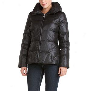 Via Spiga Lia Black Down Jacket