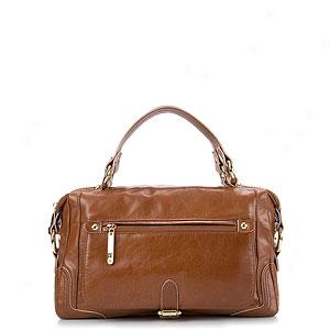 Via Spiga Sole Nappa Leather Satchel